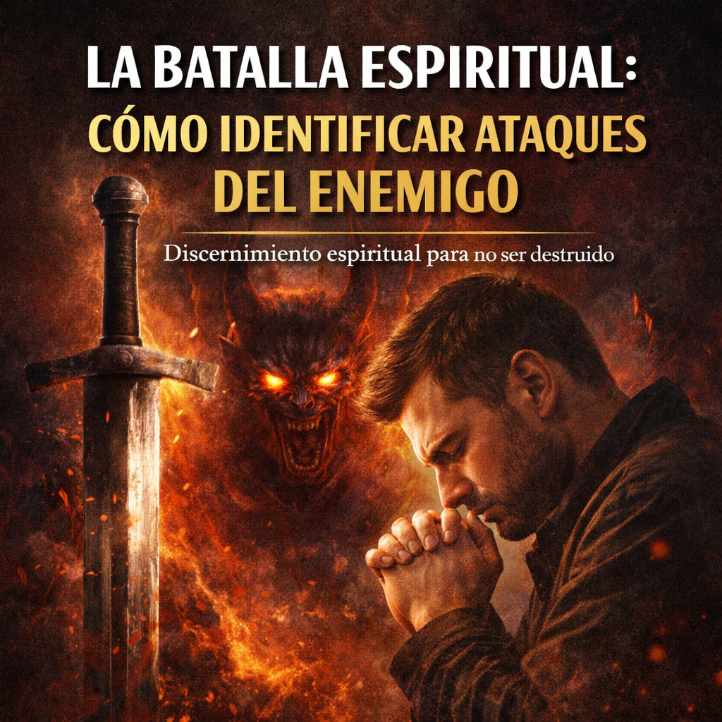 LA BATALLA ESPIRITUAL: CÓMO IDENTIFICAR ATAQUES DEL ENEMIGO.